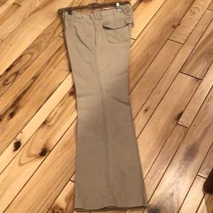 J Crew khaki low fit pant